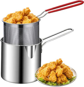 Stainless Steel Deep Fryer Frying Pot (1200ml)